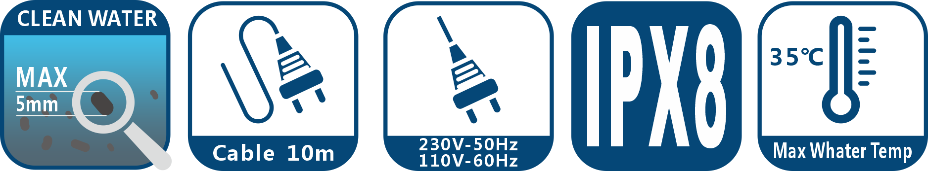 Clean Water Submersible Pump GPC-25