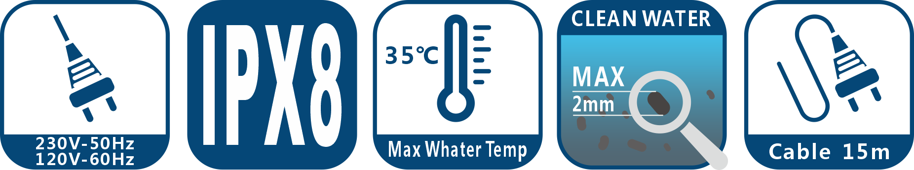 Clean Water Submersible Pump GSCF-2