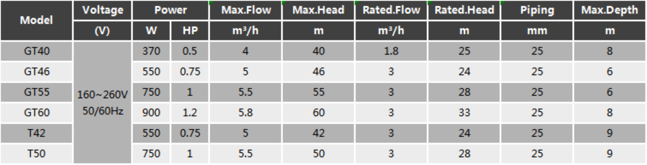Permanent Magnet Variable Frequency Pump GT