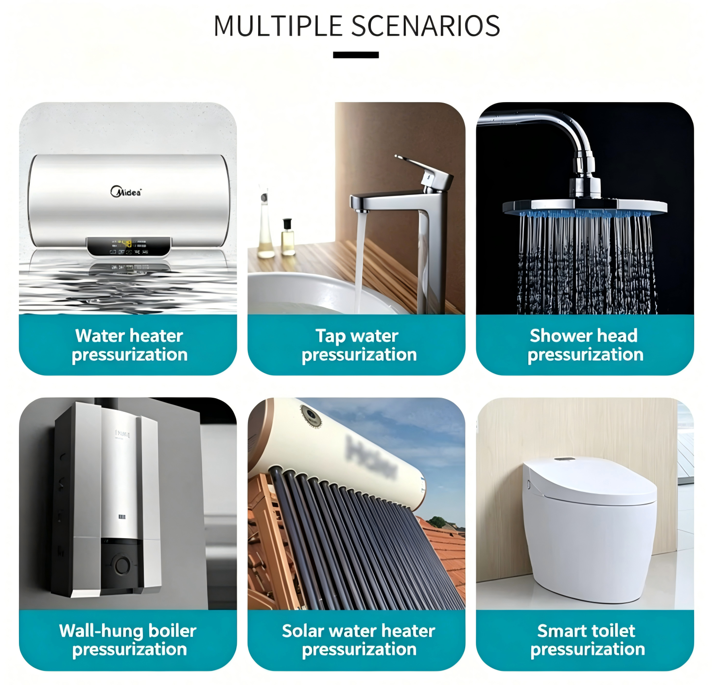 ASP Series Dual Voltage Self-Priming Booster Pump