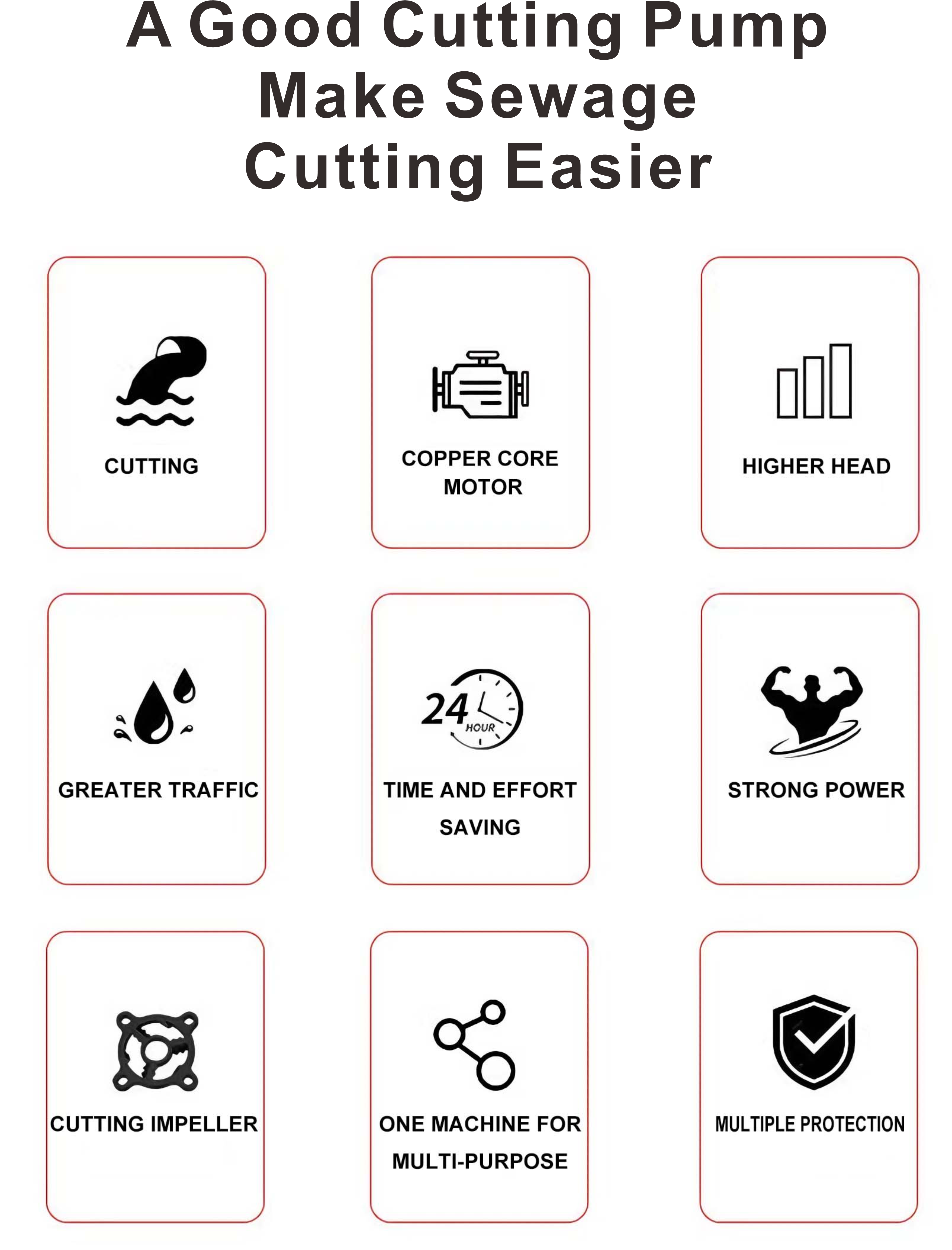 VD Series Three-Phase Dual Voltage Stainless Steel Submersible Sewage Pump